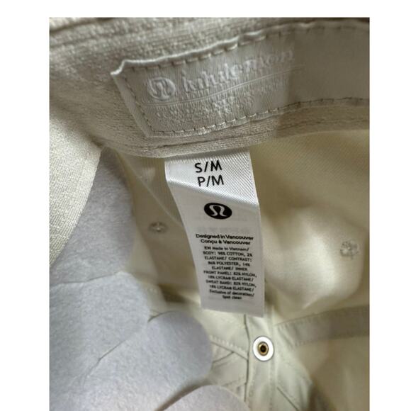 Lululemon Bone Light Ivory Size S/M NWT | $48 Retail | Minimalist Hat - Picture 6 of 8
